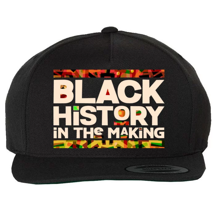 Black History In The Making Wool Snapback Cap