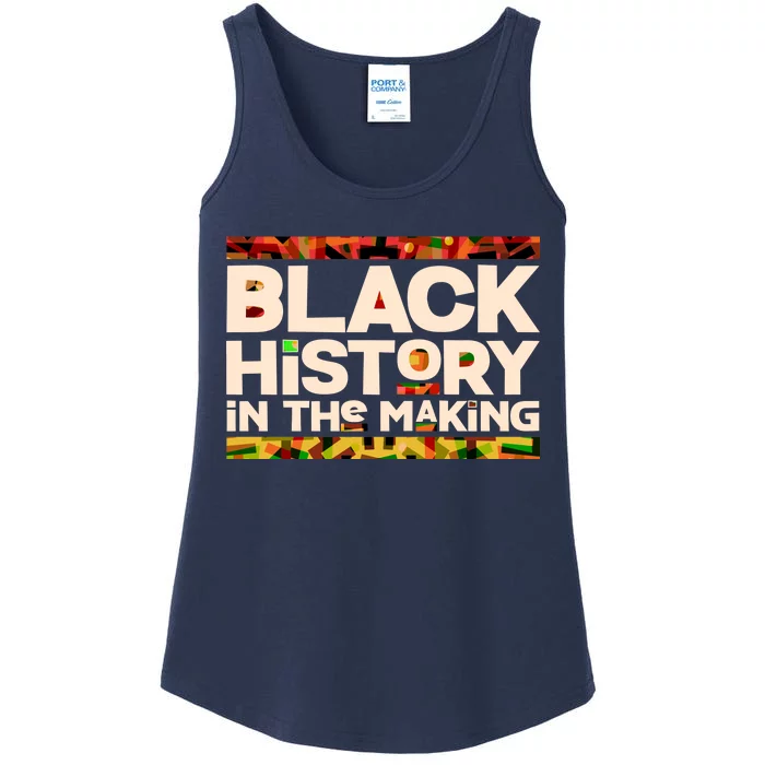 Black History In The Making Ladies Essential Tank