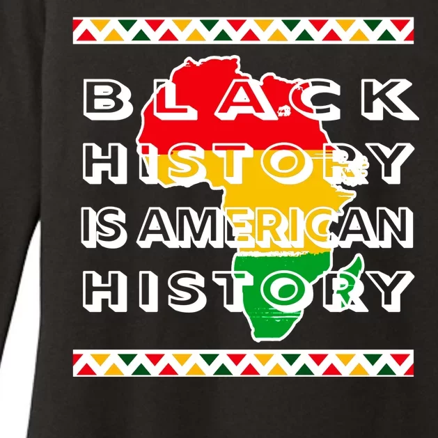 Black History Is American History Womens CVC Long Sleeve Shirt