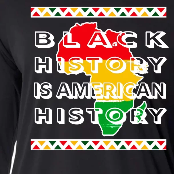 Black History Is American History Cooling Performance Long Sleeve Crew