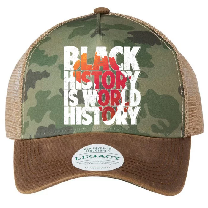 Black History Is World History Legacy Tie Dye Trucker Hat