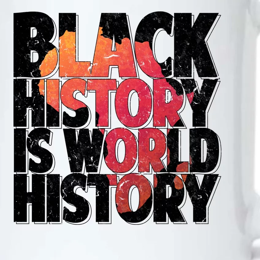 Black History Is World History Black Color Changing Mug