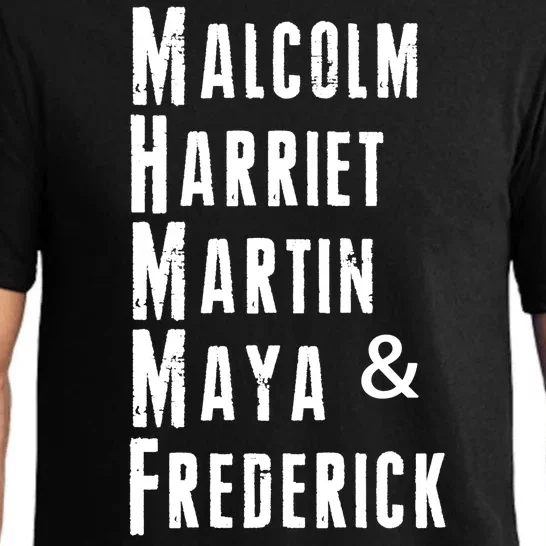 Black History Malcolm Harriet Martin Maya & Frederick Pajama Set