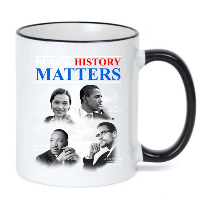 Black History Matters Black Color Changing Mug