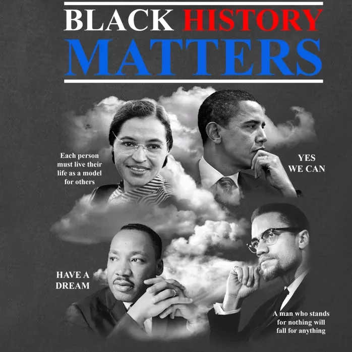 Black History Matters Zip Tote Bag