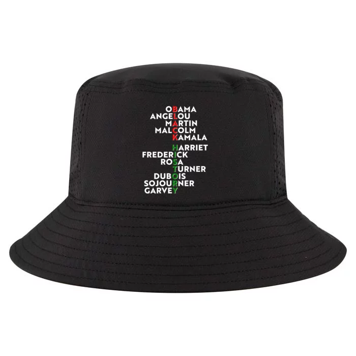 Black History Month 2021 Black History Makers Cool Comfort Performance Bucket Hat