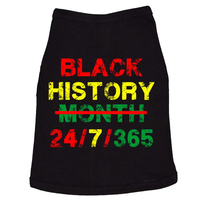 Black History Month 24/7/365 African Melanin Doggie Tank