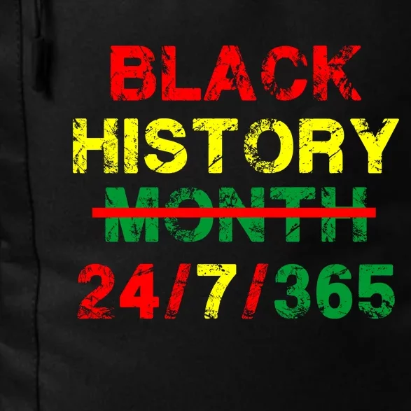 Black History Month 24/7/365 African Melanin Daily Commute Backpack