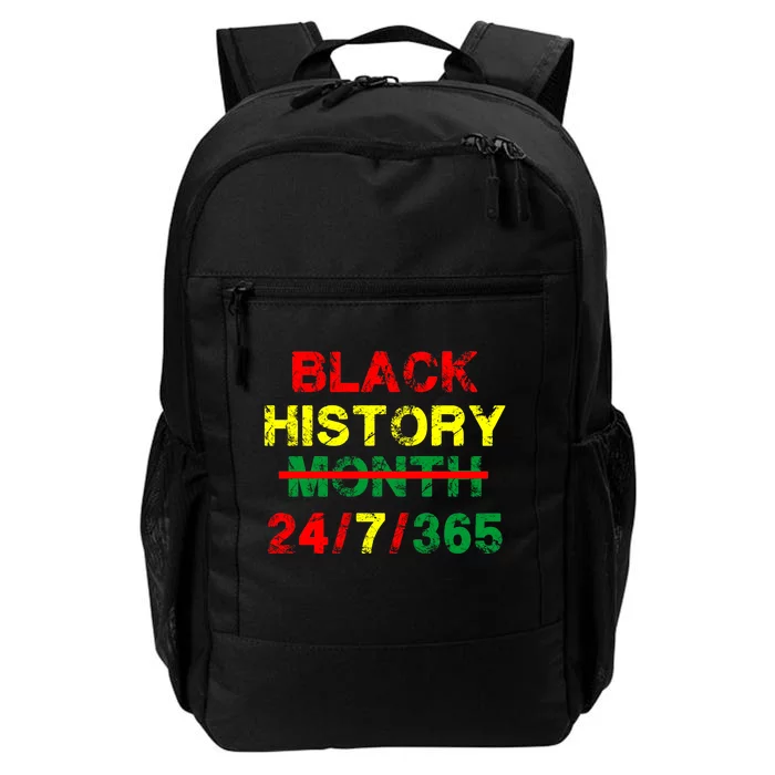 Black History Month 24/7/365 African Melanin Daily Commute Backpack