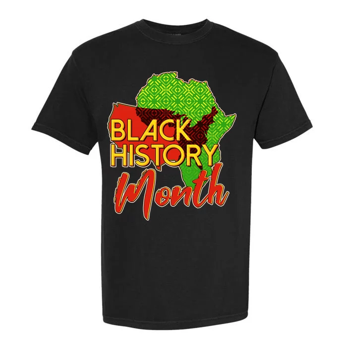 Black History Month Africa Garment-Dyed Heavyweight T-Shirt