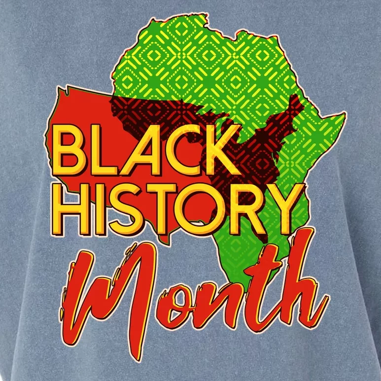 Black History Month Africa Garment-Dyed Women's Muscle Tee