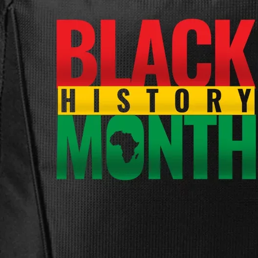 Black History Month African design City Backpack