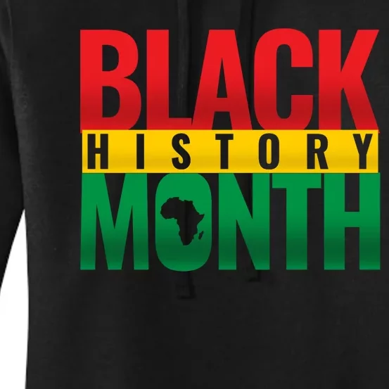 Black History Month African design Women's Pullover Hoodie