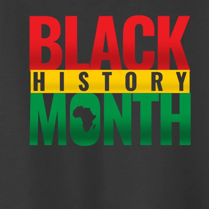 Black History Month African design Toddler T-Shirt