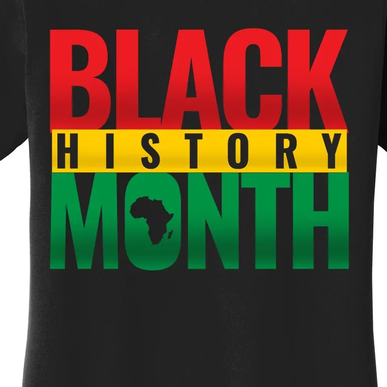 Black History Month African design Women's T-Shirt