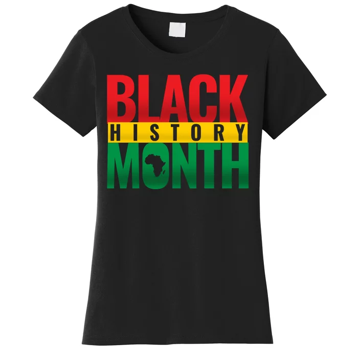 Black History Month African design Women's T-Shirt