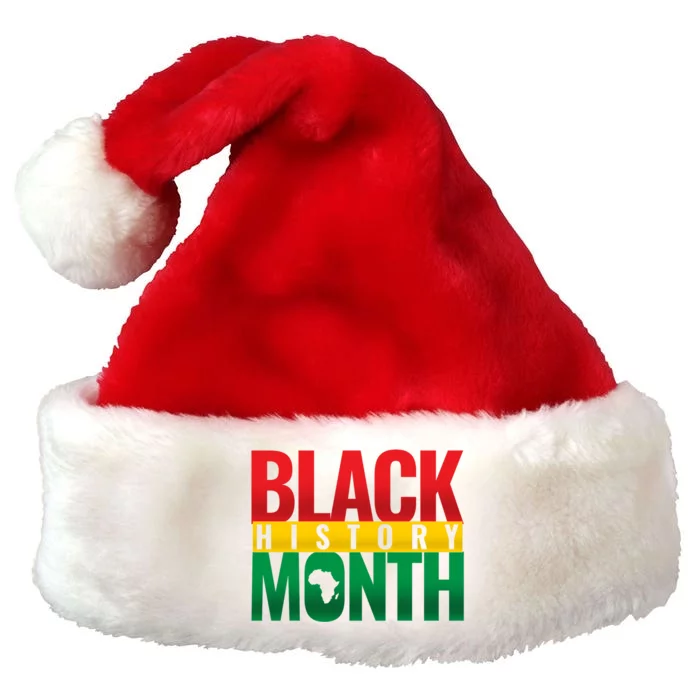 Black History Month African design Premium Christmas Santa Hat