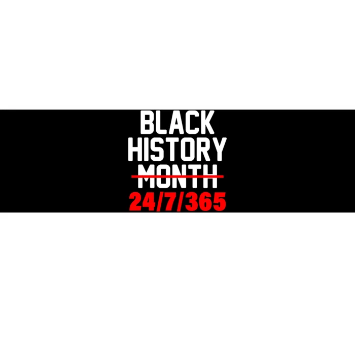 Black History Month All Year Bumper Sticker