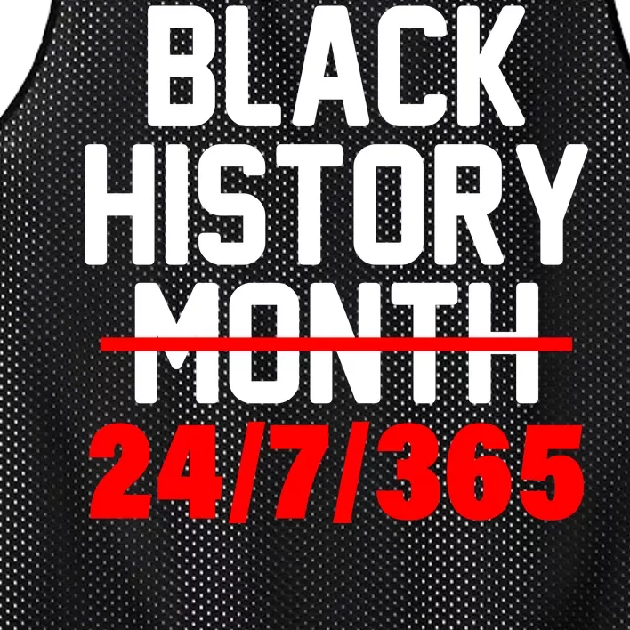 Black History Month All Year Mesh Reversible Basketball Jersey Tank