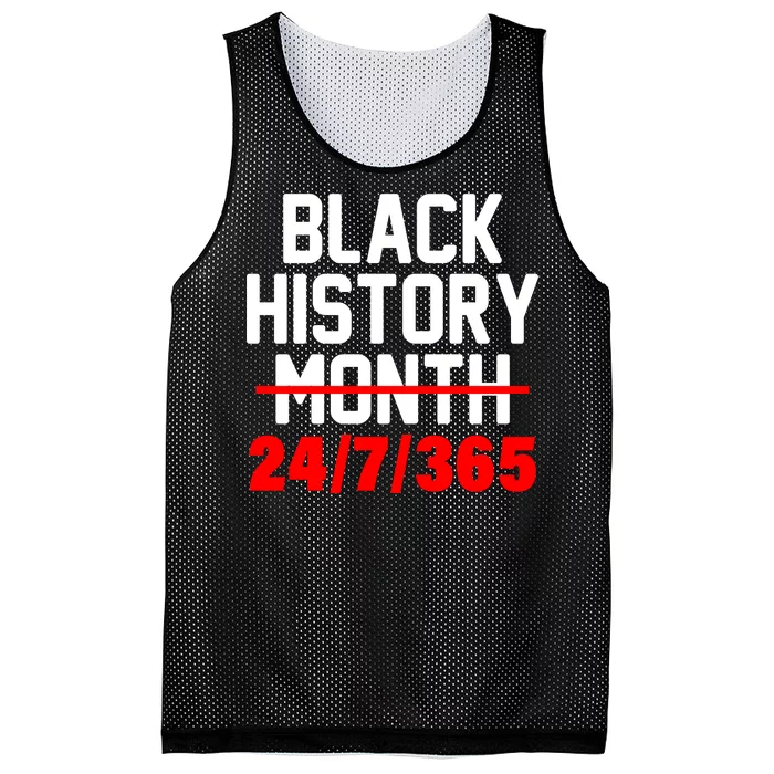 Black History Month All Year Mesh Reversible Basketball Jersey Tank