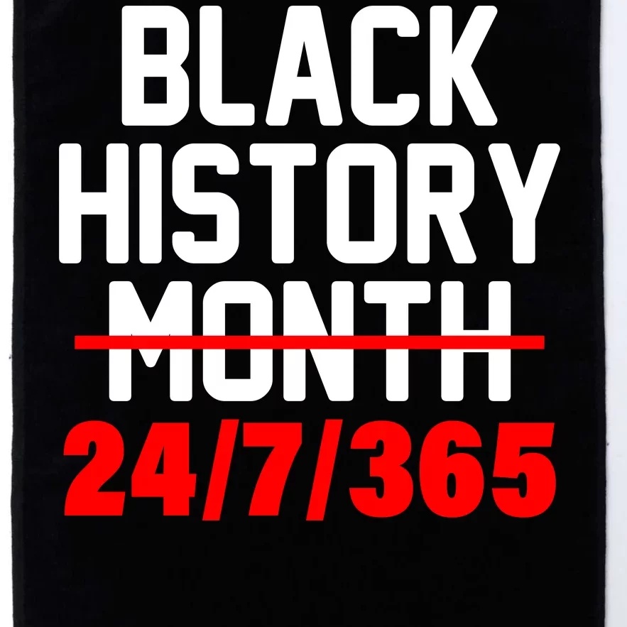 Black History Month All Year Platinum Collection Golf Towel