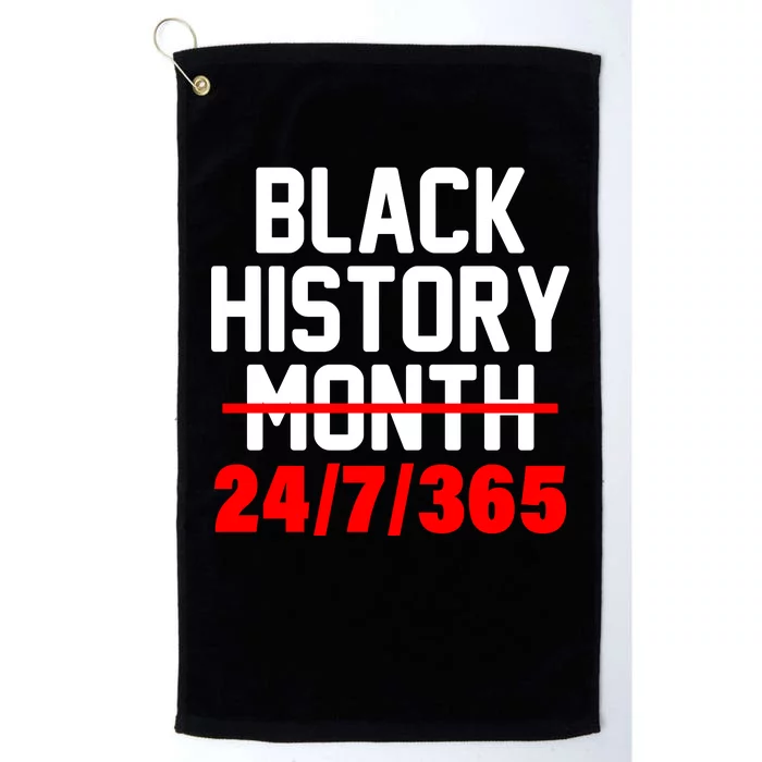 Black History Month All Year Platinum Collection Golf Towel