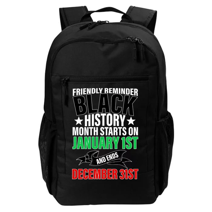 Black History Month All Year Long Daily Commute Backpack