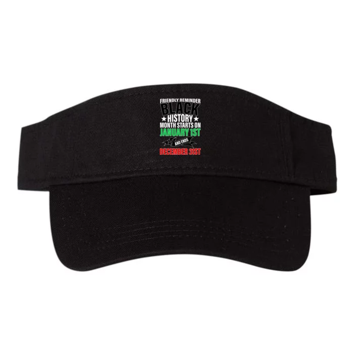 Black History Month All Year Long Valucap Bio-Washed Visor