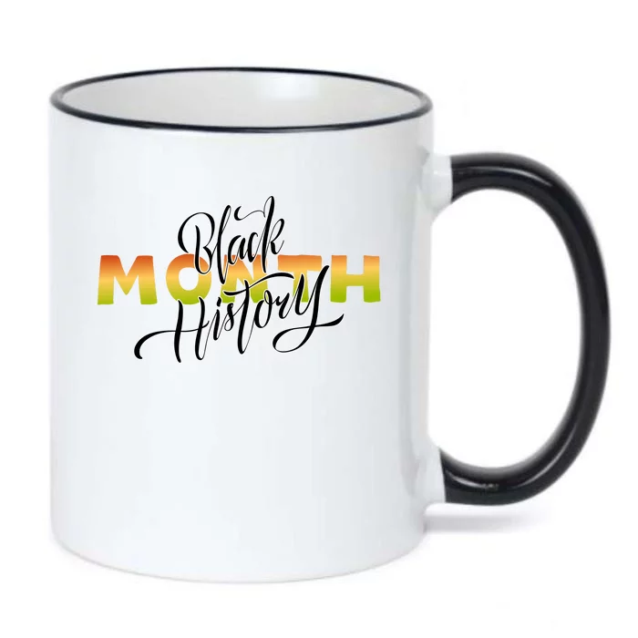 Black History Month February Black Color Changing Mug