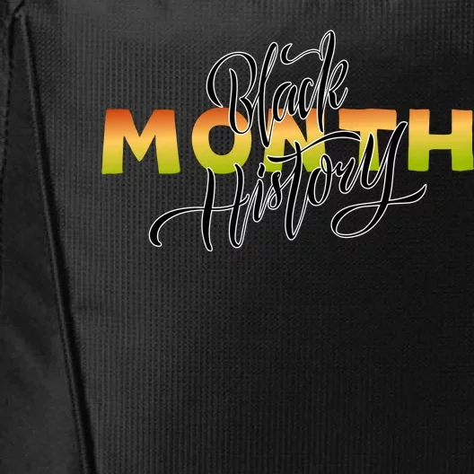 Black History Month February City Backpack