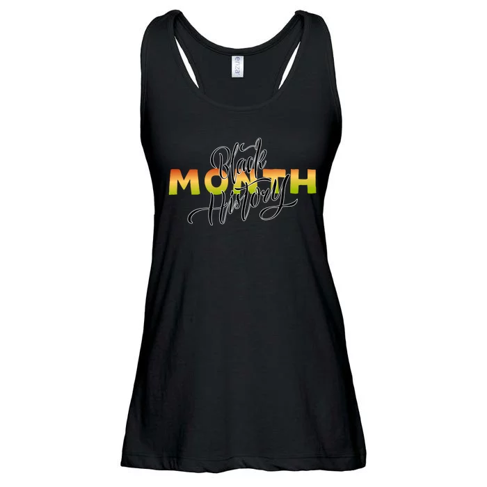 Black History Month February Ladies Essential Flowy Tank