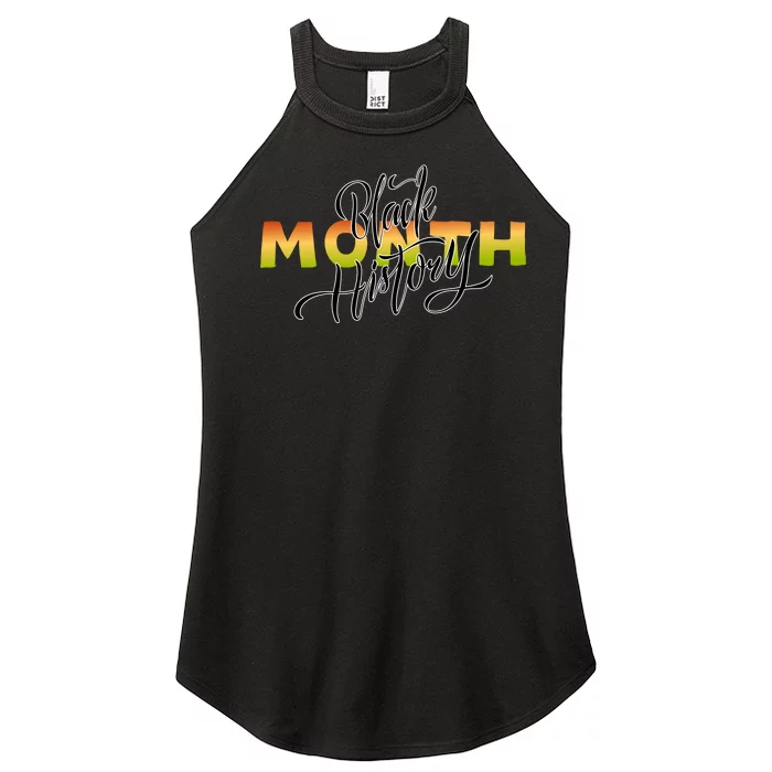 Black History Month February Women’s Perfect Tri Rocker Tank