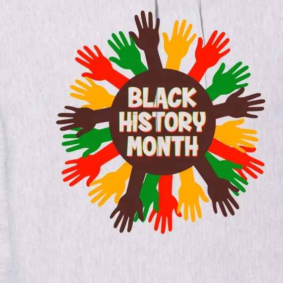 Black History Month Hands Raised Premium Hoodie