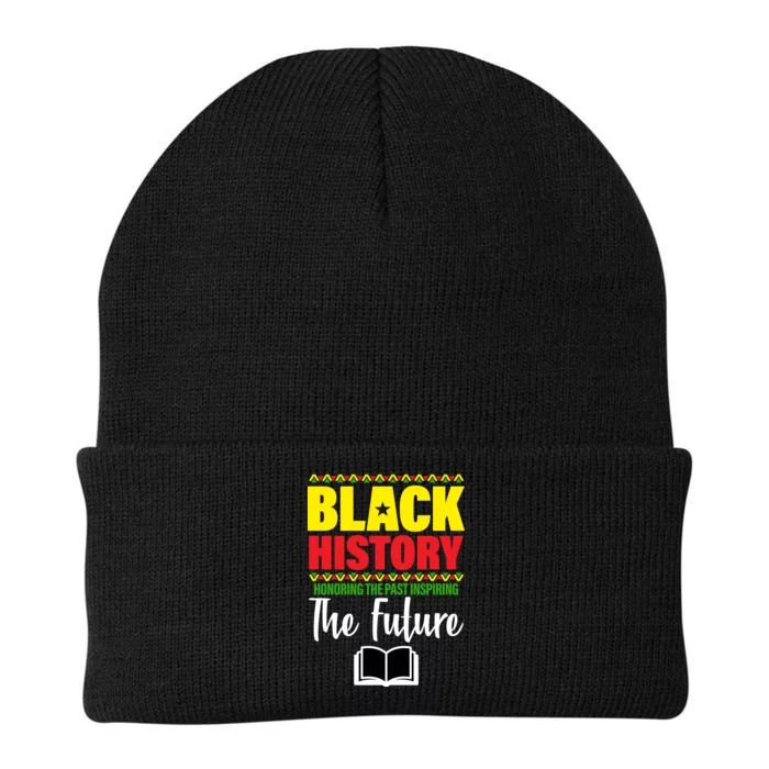 Black History Month Inspiring The Future Knit Cap Winter Beanie