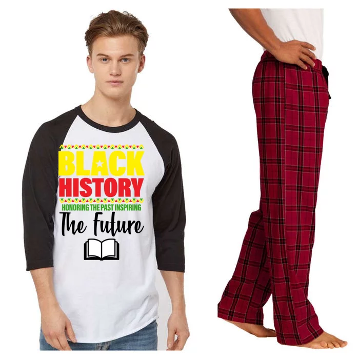 Black History Month Inspiring The Future Raglan Sleeve Pajama Set