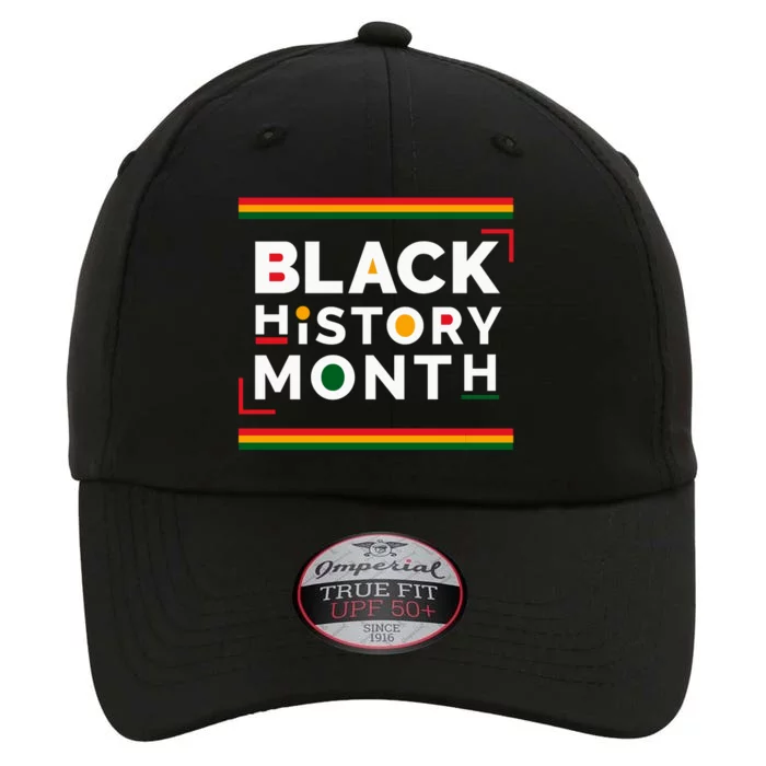 Black History Month Simple Logo The Original Performance Cap