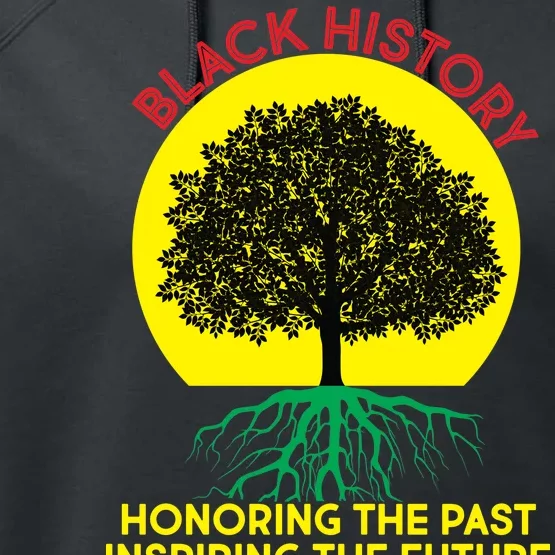 Black History Roots Past and Future Performance Fleece Hoodie