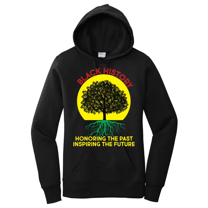 Black History Roots Past and Future Women's Pullover Hoodie