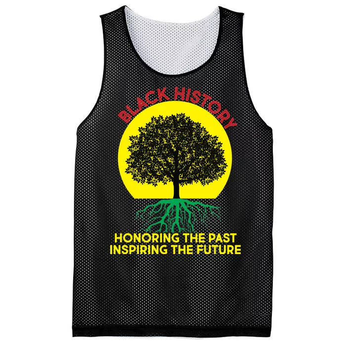 Black History Roots Past and Future Mesh Reversible Basketball Jersey Tank