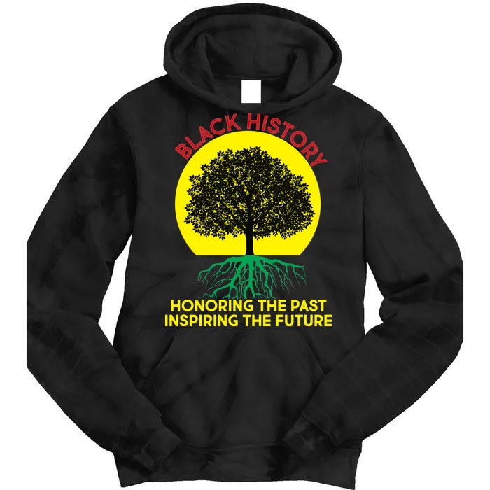 Black History Roots Past and Future Tie Dye Hoodie