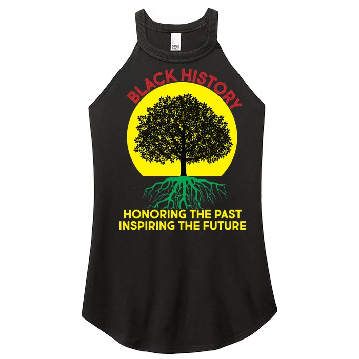 Black History Roots Past and Future Women’s Perfect Tri Rocker Tank