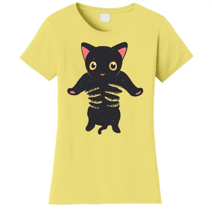 Black Kitty Being Held Women's T-Shirt