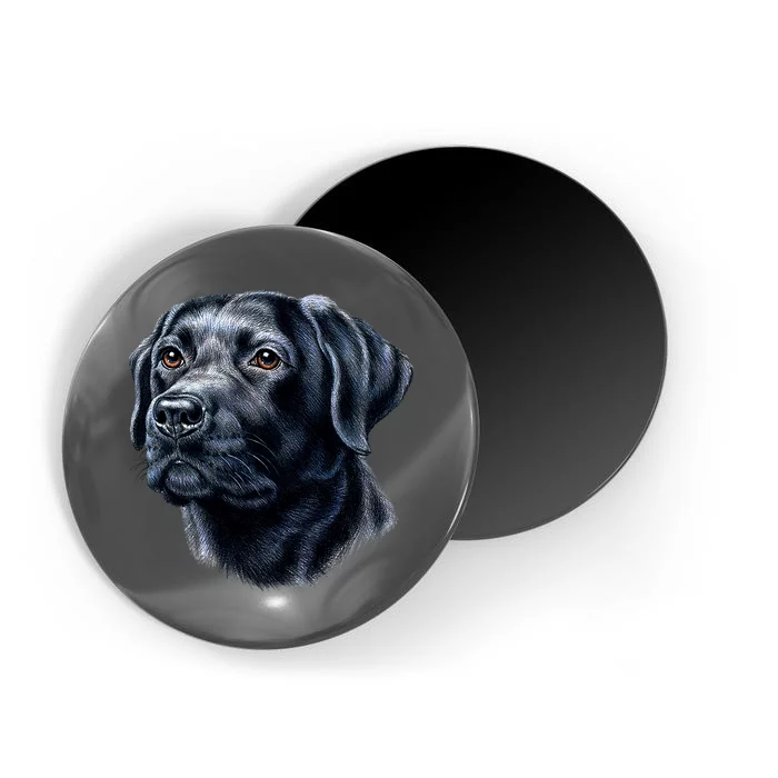 Black Lab Magnet