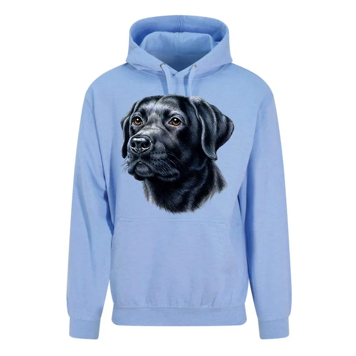 Black Lab Unisex Surf Hoodie