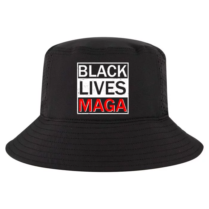 Black Lives MAGA Cool Comfort Performance Bucket Hat