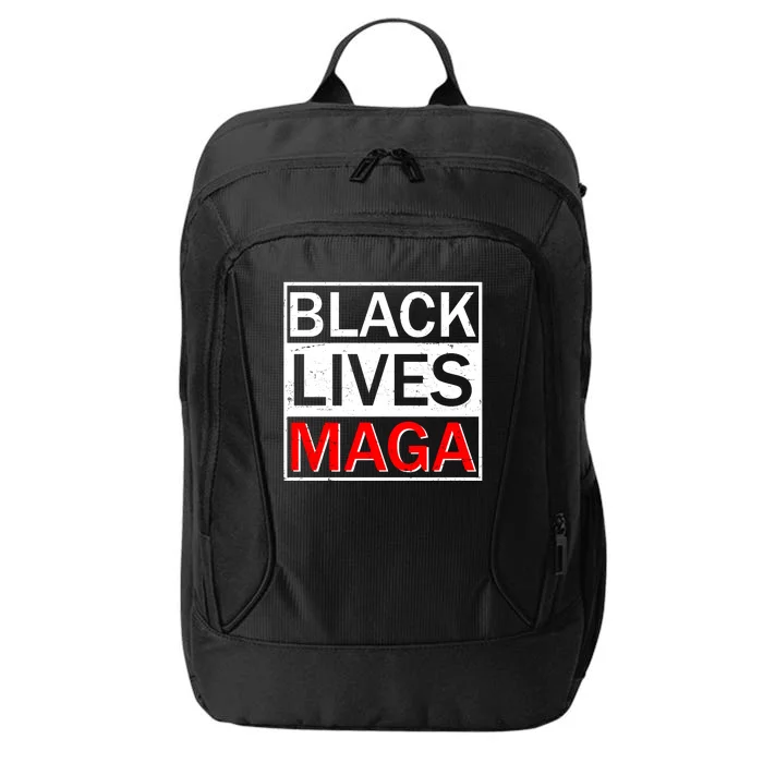 Black Lives MAGA City Backpack