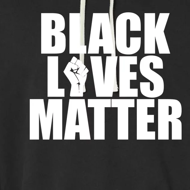 Black Lives Matter Garment-Dyed Fleece Hoodie