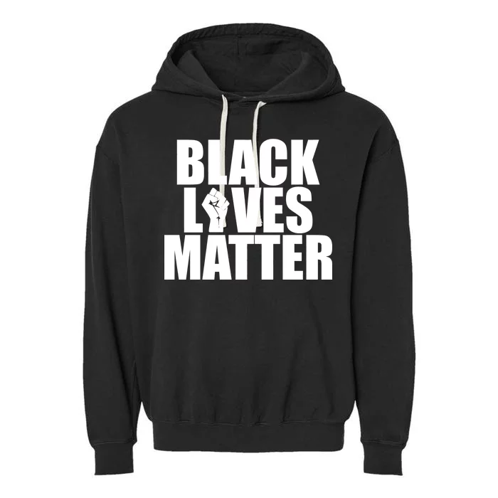 Black Lives Matter Garment-Dyed Fleece Hoodie