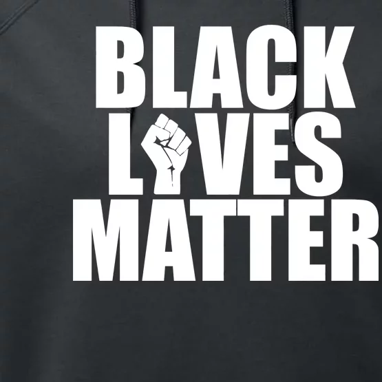 Black Lives Matter Performance Fleece Hoodie