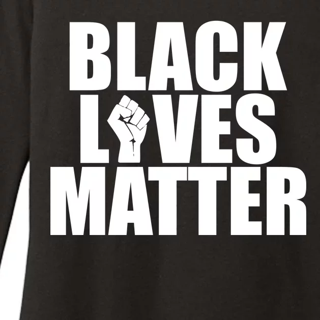 Black Lives Matter Womens CVC Long Sleeve Shirt